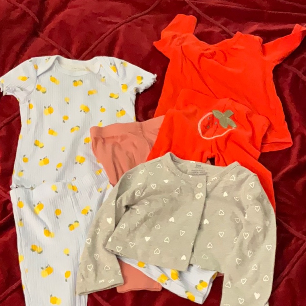 Name Brand 9 months Bundle Baby Clothes - Picture 1 of 5